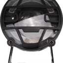 eBike Headlights 36V-48V Electric Bicycle Horn Head Light (3-pin connector) Waterproof Aluminium Alloy for Night Riding Front Headlight Super Bright Led Bike Light (Power 12W, Horn function: 80-100db)