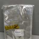 Clear Gift Bags 10 PCS 30x40 Inches Extra Large Cellophane Wrap for Gift Baskets Wrapping Plastic with Ties for Gift Giving, Packaging Products