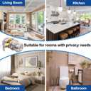 AEEKEL 10 Pack Privacy Door Knob, Brushed Nickel Door Knobs Interior Keyless Door Locks for Bedrooms, Bathroom Door Knob for Left/Right Handle Doors