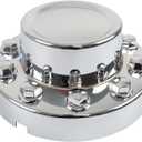 labwork 1 Piece Rear Wheel Chrome Center Hub Cap Cover Hubcap Replacement for Ram 4500 5500 2011-2018