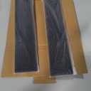 BARsics 17.5x3.5 inches Long PVC Bar Rail Mat Non-Slip Serving Spill Mat (Pack of 2)