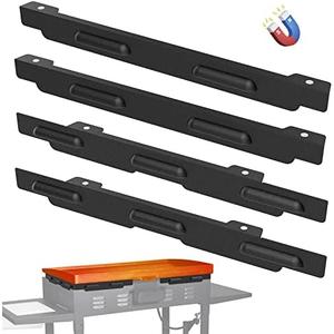 Upgraded Wind Guards for Blackstone 36” Griddle, Blackstone Griddle Accessories Fit for Black stone Grill, 5015 Magnetic Stainless Steel Wind Screens Protect Flame Hold Heat, Compatible with Hood