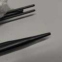 JOYSEUS Shepherd Hooks 2 Pack - 48 Inches High 1/2 Inch Thick Adjustable Rust Resistant Shepards Hooks for Outdoor Solar Lights, Lanterns, Flower Basket, Bird Feeder.