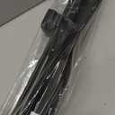 Retractable Baby Gates, 34" Tall Fits Up to 55" Wide, Black