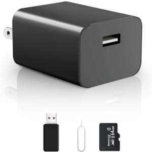 Nanny Cam 1080p Security Camera with 64G Card Motion Detection
