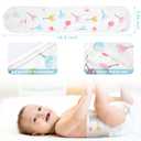 Seematn 8 Pcs Cartoon Cotton Baby Infant Umbilical Cord Belly Bands Belly Protector Baby Belly Button Band Bellies Umbilical Hernia Belt Soft Newborn Navel Belt for 0-12 Months, 4 Styles