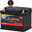 LiFePO4 Lithium Car Battery Start and Stop, 12.8V 576WH 600CCA Group 47 Automotive for Car, Starter Battery, Plus Deep Cycle Performance