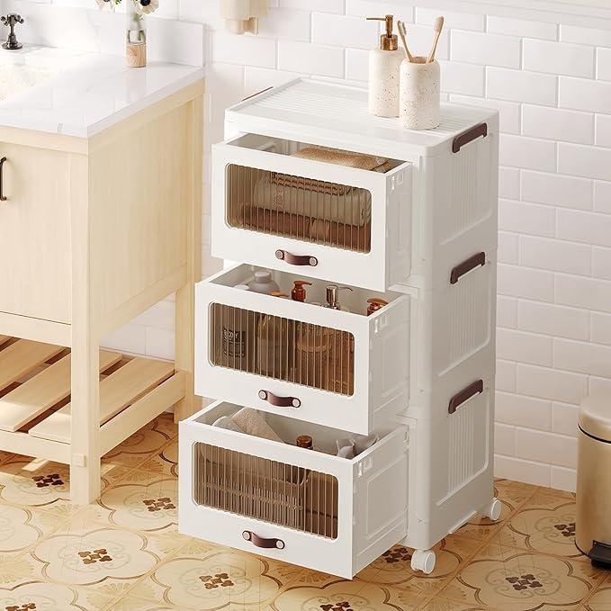 HOOBRO Plastic Storage Bins WG340CW01