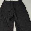 Lepunuo Cargo Pants for Women High Waisted Casual Pants Baggy Stretchy Wide Leg Y2K Streetwear with 6 Pockets (Large, Black)