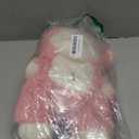 Teddy Bear Plush Figure Toys, Teddy Bears Stuffed Animals with Movable Legs Hoodie, 13'' Kawaii Emotional Support Plush Toys with Pink Lamb Clothes Soft Stuffed Bear Gift for Kids Toddlers Girls