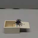 Winbar Rubber Spider Trick Box, Handmade Wooden Trick Surprise Box Spider Hidden in One Box Trick Toys for Adults and Children Pranks for Adults Stuff
