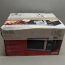 Black + Decker 0.7 Cubic Foot 700 Watt Stainless Steel Microwave with Turntable