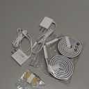 MY BEAUTY LIGHT 80in Smart Under Cabinet Lights, Handwave Sensor Under Counter Lights for Kitchen, 2700K-6500K 1090lm Stick-on Closet Light, Slim Cuttable Plug and Play Kitchen Lamp, 2 Rolls of 40in