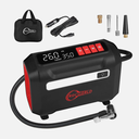 ROCGORLD R8 Tire Inflator Portable Air Compressor, DC 12V Air Compressor Portable with Large Dual Digital Screen, 3X Faster Inflation Air Pump for Car, Bike, Ball, Motor