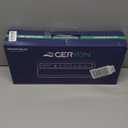 GERYON Vacuum Sealer Machine  Automatic Food Vacuum Sealer for Dry & Moist Food, Compact with LED Touch Panel, Includes Zipper Bags & Roll, Perfect for Sous Vide & Freezer Storage (Silver)