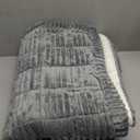 Couch Cover for Dogs Washable, Fuzzy Pet Couch Covers for 3 Cushion Sofa Pet Friendly, Non Slip Sofa Cover (Blue-Grey, 27.6" x 59"/70 x 150cm)