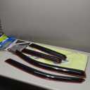 Auto Ventshade [AVS] in-Channel Rain Guards for 2017-2025 Honda Ridgeline | Window Vent Visors, 4 pcs. - Smoke | 194276