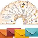 2 x Halloween Scavenger Hunt Cards, Scavenger Hunt Clue Game Card for Adults Family, Halloween Party Decorations Supplies, 21 Cards with Envelopes- B02