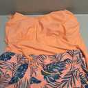 Tempt Me Two Piece Tankini Swimsuits for Women Tummy Control Bathing Suit with Shorts Athletic Two Side Pockets Swimwear (Orange, XL)