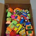 Valentines Day Gifts for Kids, 32 Pack Trucks Cards with Construction Vehicles, Pull Back Cars Sets Exchange Cards for Classroom School Party Favors