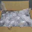 Ciaell 24PCS Plastic Glasses - 7 Oz Plastic Goblets for Party - Clear Vintage Drinking Glasses - Disposable Water Goblets Set for Wedding, Bar, Beer, Juice, Cocktail, Whiskey