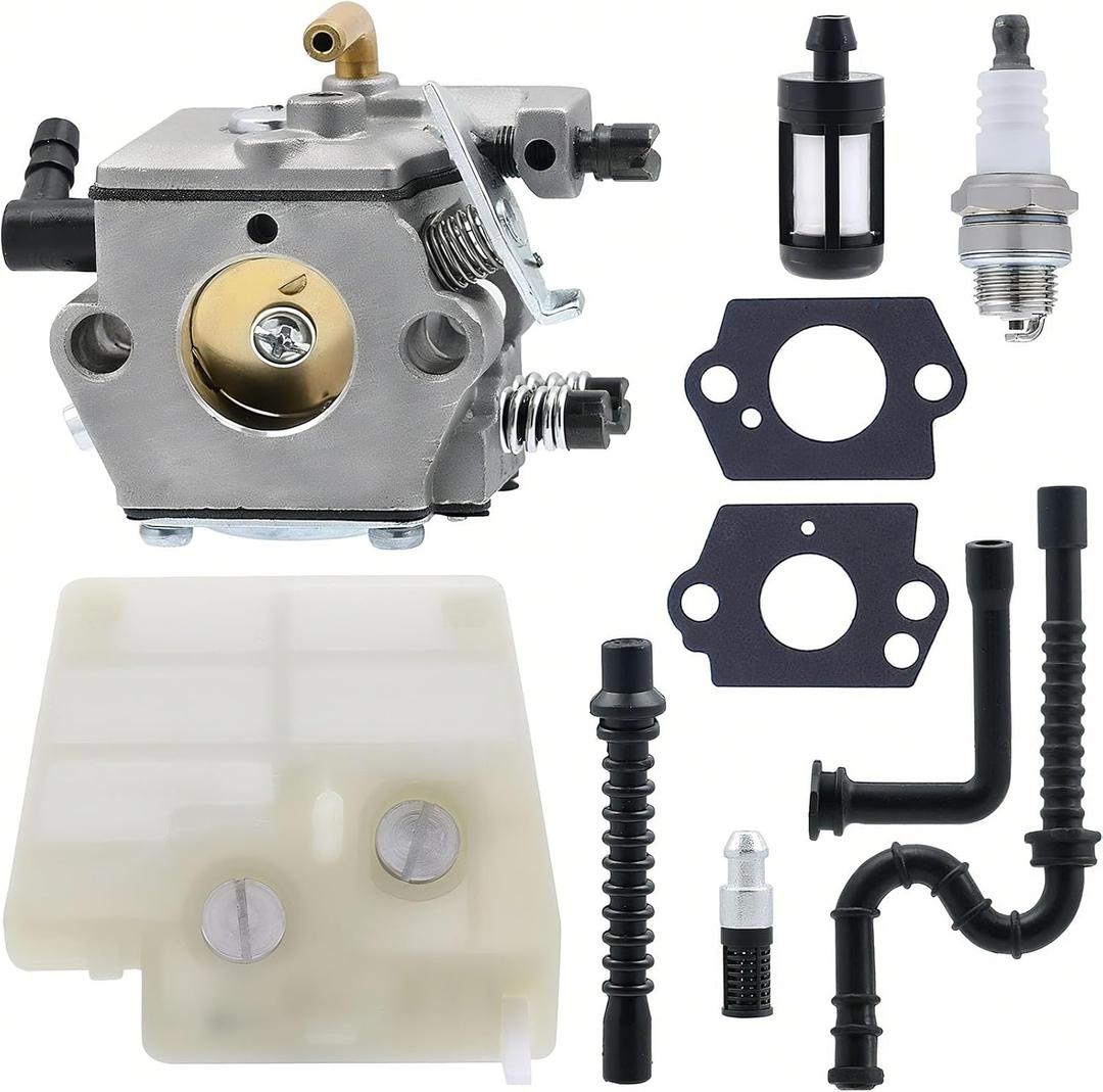 FitBest Carburetor Tune-Up Kit for Stihl 024 026 MS240 MS260 Chainsaws  Replacement for #11211200611 / Walbro WT-194/WT-194-1