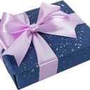 50 Yards 1 1/2 Inch Lilac Satin Ribbon, Single Face Polyester Solid Color Craft Fabric Ribbon for Handmade Roses, Gift Wrapping, Bouquets, Wedding, Christmas, and Party Decoration