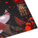 AbyssGaming Scarlet XL Glass Gaming Mouse Pad, 490420mm, Micro-Etched Ultra-Smooth Speed Surface Tempered Glass Mousepad, 2.5D Edges, Non-Slip Silicone Base