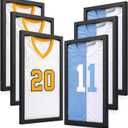 Lineshading 6 Pack Jersey Display Frame for Sports Shirt, 12 x 20 Inch