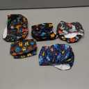 wegreeco Small Dog Diapers Male,Reusable Belly Bands for Male Dogs,Washable Doggie Puppy Diapers Wraps (5 Pack Small, Pixiesprite)