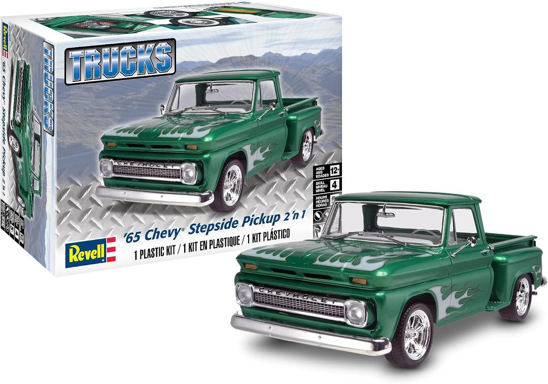 Revell '65 Chevy Stepside Pickup 2N1, Green
