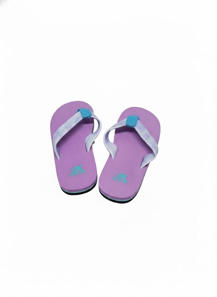 Zeroxposur Kid's Flip-Flops, Outdoor Footwear, Purple, Size 12/13