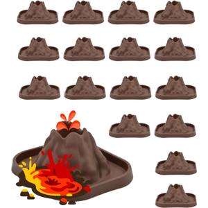 JINKEYULV 20 Pcs Volcano Science Kit - DIY Demonstration Model & Fairy Garden Decoration Valentines Classroom Gifts