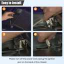 316489403 Gas Oven Igniter Compatible with Part of Crosley Electrolux Frigidaire Kenmore Tappan White Westinghouse Gas Oven/Stove Replaces Model 501RB Ignitor Gas Oven Igniter A04454501