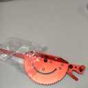 Table Saw Miter Gauge Works w/Table Saws, Band Saw and Router Table (Red)