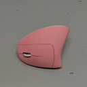 Wireless Mouse Ergonomic Vertical Ergo High Presion Optical Lightweight Cordless LED Light Large Cute Wireless Mouse for Laptop Computer Mac Office Girl Boy Adults Gift , 800/1200/1600 DPI, 6 Buttons (Pink)
