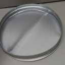 12” Inch Duct End Cap - Galvanized Steel Round Vent Cover for Outdoor and Indoor Use – Pipe Cover – Steel Plug for Dryer Ducts and Pipes – End Cap for HVAC Systems