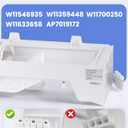 W11700250 W11359448 W11546935 W11633658 Ice Maker Assembly Compatible with Whirlpool Kenmore Amana Maytag Refrigerator for Ice Maker, Replaces AP7019172