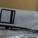 3D Printer Enclosure for Bambu Lab A1 Combo, Stainless Steel Frame Enclosure with LED Light for AMS Lite Top Mounting, Fireproof Dustproof Noise Reduction Constant Temperature 3D Printer Cover