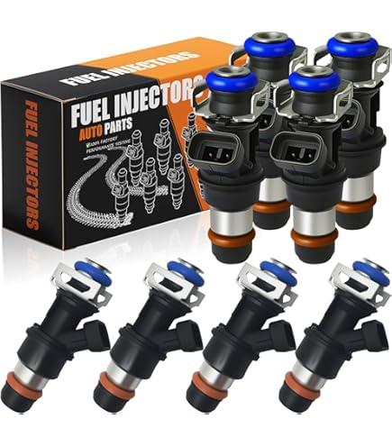 17113553 Upgraded [4.8/5.3/6.0L] 4-hole Fuel Injectors Fit for:-Chevy Express 1500/2500/3500, Silverado 1500/2500/3500, Tahoe ;Fit for:-GMC Yukon, Sierra 1500/2500/3500-8Pcs #OE: MP10006