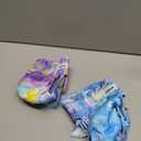 3 Pack Female Dog Diapers - Reusable Diapers for Doggie in Heat - Highly Absorbent Dog Diapers Female for Pet Incontinence with Adjustable Snaps (Tie Dye, XL) (X-Large(17.5"-27"Waist))