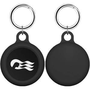 Keychain Holder for Princess Cruise Medallion, [2 Pack] Princess Medallion Accessories for Princess Ocean Medallion, 2025 Carnival Cruise Ship Essentials Medallion Accessory for Men Women (Black)
