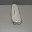 Women Men Plush Strawberry Slippers Cute Fuzzy Slippers Non-Skid Winter Warm Cozy House Indoor Outdoor Shoes (White)