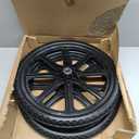 20x1.95" Replacement Flat-Free Tire for Wheelbarrow Wheel Carts,Big Wheel Utility Carts