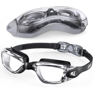 Aegend Swim Goggles, Swimming Goggles No Leaking Full Protection Adult Men Women Youth