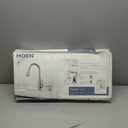 Moen Haelyn Chrome Single-Handle Pull-Down Sprayer Kitchen Faucet Featuring Power Boost for a Faster Clean, Soap Dispenser Included, 87627