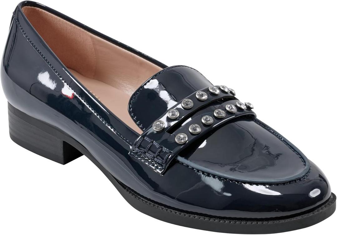 Bandolino Women's Laura, 7.5, Navy Patent