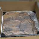 WLIVE Nightstand, 2 Drawer Dresser for Bedroom, Small Dresser with 2 Drawers, Bedside Furniture, Night Stand, End Table with Fabric Bins for Bedroom, Closet, Entryway, Black and Rustic Brown (1 Piece)