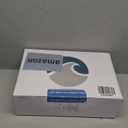 Bluewave Bedding Ultra Slim Max Cool CarbonBlue Gel Memory Foam Pillow for Stomach and Back Sleepers - Thin, Flat Design with Advanced Cooling (2.75-Inch Height, Standard Size)