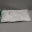 Ruffled Pillow Cases Set of 1, White Body Pillow Shams Brushed Microfiber Edge Ruffled Soft Pillow Cover with Envelope Closure for Bedding Decor (20"x54")